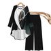 Women's Casual 2-Piece Lounge Set, Soft 3d Print T-Shirt & Wide Leg Pants, Loose Fit Comfort Outfit For Home Travel_ecoleips.com