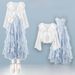 Summer Women's Korean Style Two-Piece Set Sun Protection Cardigan Vacation Casual High Waist A-Line Dress Gentle Fairy_ecoleips.com