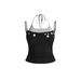 Women's Faux Two Piece Tie Waist Metallic Vest Summer Top Y2K Fashion Street Style European American New Accessory_ecoleips.com