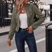 Solid Color Double-Breasted Decorative Jacket Deerskin Velodle Vintage Long Sleeve Coat Top Wholesale_ecoleips.com