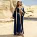 Women's Clothing Summer Lace Ribbon Stitching Robe Two Piece Set With Belt Chiffon Dress_ecoleips.com