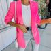 In Stock 2025 European And American Women's Fashion New Autumn Winter Long Sleeve Small Blazer OL Elegant Professional_ecoleips.com