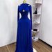 New 2025 Elegant Slimming Hollow out Long Sleeved Dress European American Style High Elasticity Skirt for Women_ecoleips.com