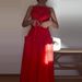 Summer Wrap Belted Dress – Square Neck Sleeveless Bodycon Midaxi Dress With Ruffle Trim, Stretchy Polyester Slim Fit For Women_ecoleips.com