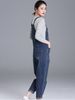K Cowboy Overalls, Plus Size, Slightly Chubby, Loose Casual Pants, Women's Clothing, High-end Feel_ecoleips.com