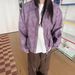 Women's Clothing Retro PU Leather Detachable Fur Collar Leather Jacket For Men And Women, New Autumn Casual Versatile Coat._ecoleips.com
