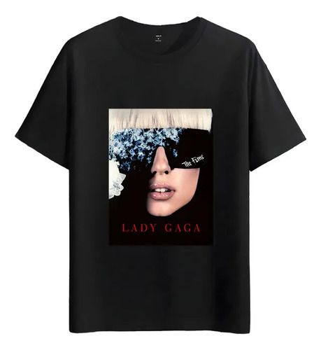 Women's T-Shirts T-shirt Muscle Freaks Lady Gaga Singer Style The Fame_ecoleips.com