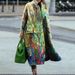 New Women's Clothing Loose Large Size Printed Trench Coat Lapel Coat Coat Women_ecoleips.com