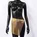 Women's New Sexy For Nightclub Party Metal Sequin Skirt_ecoleips.com