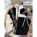 Elegant Casual Ins-style Women's Spring New Large-size Loose Stylish Sweatshirt Two-piece Sports Set_ecoleips.com