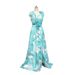2026 European And American Foreign Trade Women's Summer New Fashion Off-shoulder Backl Printed Chiffon_ecoleips.com