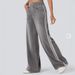 Women's Relaxed Straight-Leg Jeans With Double Stripes – Mid-Rise Wide-Leg Trousers In Grey & Sky Blue (Cotton Blend, XS-3XL)_ecoleips.com