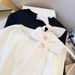 Women's Clothing Style Slim Fit Knit Top For Women Tie Waist Unique Design Autumn Chic Bulk Long Sleeve For Formal & Casual_ecoleips.com