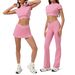 Women's Clothing Tennis Sports Suit Urban Style Tennis Skirt Suit Outdoor Quick Drying Sports Yoga Suit For Women_ecoleips.com