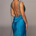 Women's clothing sexy slim hip-covering long solid color dress fashionable temperament long skirt_ecoleips.com