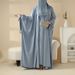 Farasha Abaya Five-Piece Long Dress Set For Arab Women Going Out MOA095_ecoleips.com