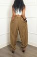 K Women's New Fashionable, Casual, Loose And Trendy Leg Tied Pants, Cropped Pants_ecoleips.com