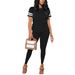 Men's Fashion Short Sleeve T-Shirt, Oversized Fit Tee With Unique Embroidered / Rhinestone / Printed Designs, Casual Comfort Cotton Shirt_ecoleips.com