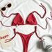 New 2026 Women's Swimsuit Sexy Bikini Three Piece Style European American Cross Border Trade Swimwear in Stock_ecoleips.com