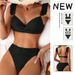 Women's Clothing New Solid Color Flying Split Swimsuit Female Beach Sexy Bikini Hot Spring Swimsuit_ecoleips.com