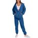 Women's Clothing Hooded Plus Velvet Sweater Women's Casual Loose Tops Jacket Couple Suit Hoodie_ecoleips.com