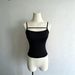 Korean Dongdaemun Basic Slimming Camisole Top with Bra Padding Super Women's Clothing Tank Tops in Stock_ecoleips.com
