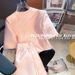 Women's Clothing 2024 New Style Pink Suit With High-end Luxury Women's Clothing Niche Design Small Two-piece Suit Summer_ecoleips.com