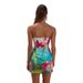 Women's Clothing Spring And Summer New Vacation Sequin Printed Dress INS Casual Sexy Chest Wrap Dress_ecoleips.com