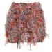European And American Style 2026 Summer New Fashion Personality Street Trend Striped Tassel Slim-fit Bodycon Short Skirt_ecoleips.com