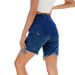 Women's Clothing Women's Summer New Washed Casual Ripped Denim Shorts Shorts Trendy_ecoleips.com