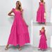 Women's Clothing New Women's Summer High Waist Backless Sling Cake Dress_ecoleips.com