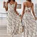 Women's Clothing Holiday Style Suspender Dress 2025 Spring And Summer New Irregular Striped Design Long Skirt_ecoleips.com