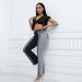 Women's Clothing Elastic Fashion Washed Contrast Color Jeans_ecoleips.com
