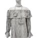 Women's Clothing Autumn French Temperament Pure Desire One Shoulder Ruffled Long Sleeve Loose Shirt Top_ecoleips.com