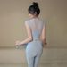 Sports Tops, Summer Mesh Thin Temperament Wear, Fitness Short-sleeved Pilates Training Clothes_ecoleips.com