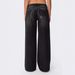 Loose Wide Leg Fashion Printed Denim Trousers Women's Jeans_ecoleips.com