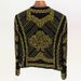 Women's Clothing Chunky Tweed Blazer Jacket With Metal Studs & Beading - Elegant Round Neck Coat For Women, Office & Evening Wear (Black, S/M/L)_ecoleips.com