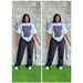 Women's Clothing Casual Fashion Simple Loose Pants Feature Multi Pocket Two Piece Set_ecoleips.com