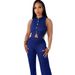 Y6066 European American Women's Clothing 2025 New Fashion Slim-fit Vest And High-waisted Wide-leg Pants Two-piece_ecoleips.com