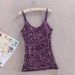K New Slim-fit Slimming Fashion Sequin Tank Top For Women, Versatile Base Layer Top, Strapless Shirt_ecoleips.com