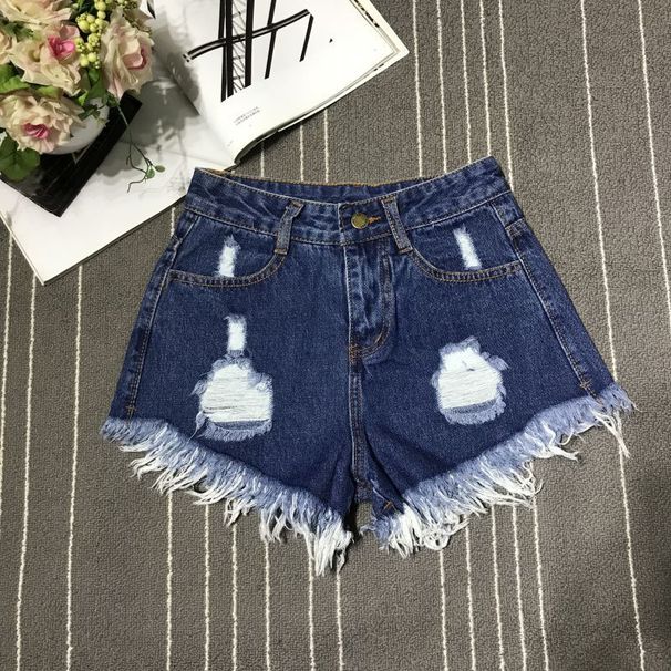 Women’s Clothing Plus Size Denim Shorts For Women In Summer, Fat Mm 200 Pounds, Loose And Slim, Wide Leg High Waist, Fat Girl, Ripped A Line Hot Pants_ecoleips.com