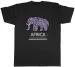 Women's T-Shirts Africa Mens T-Shirt African Pattern Elephant Unisex Tee Gift_ecoleips.com