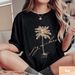 Women's Casual Round Neck Short Sleeve T-Shirt Multi-Color American Style Simple Fashion Sports Top Solid Printed Loose Fit_ecoleips.com