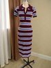 Women's Summer Striped Knit Long Dress - Slim Fit European Style Maxi Dress For Beach & Casual Wear_ecoleips.com