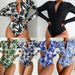 Women's Clothing Printed Diving Suit Beach Sexy Swimsuit Bikini One Piece Swimsuit_ecoleips.com
