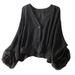 Summer Lightweight Short Jacket For Women Loose Fitting Slightly Sheer Long Sleeved Shirt Sun Protective Casual Youthful Concealing_ecoleips.com