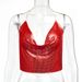 European And American Women's Fashion Cross-Border New Sequin Strap Party Nightclub Music Festival Sexy Hot Girl Metal_ecoleips.com