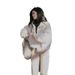 girl Cotton Standard Fit Teddy Fleece Feel Pilot Jacket Cream 2025 Autumn Winter New Women's Casual Top_ecoleips.com