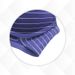 Aria Basics Women's Thick Cup Striped Bra And Panty Set New Summer Simple Sexy Underwear For Small Chest Gathering_ecoleips.com