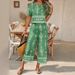 Boho Chic Printed Wide-Leg Pants Set For Women – Loose & Comfortable Vacation Outfit (S-5XL)_ecoleips.com